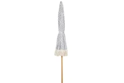 Gatsby parasol, Grey stripe, Ø256 cm