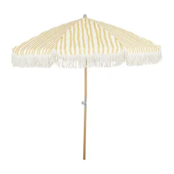 Gatsby parasol, Yellow stripe, Ø185 cm