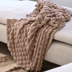 Gems throw 130x170 cm, Simply taupe