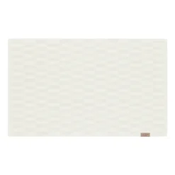 Geo bathroom mat 50x80 cm, Off white