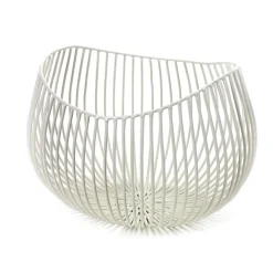 Gio deep bowl, white