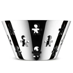 Girotondo fruit bowl high, stainless steel