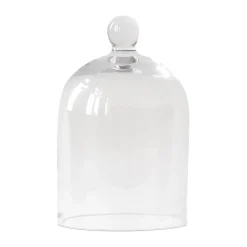 Glass dome bell jar, Ø12 cm