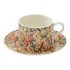 Golden Lily teacup with saucer 28 cl, Multi
