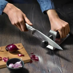 Gourmet knife sharpener, Black