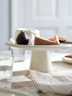 Granada cake stand, Cream, Ø26x11 cm