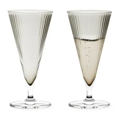 Grand Cru Nouveau champagne glass 20 cl 2-pack, Smoke