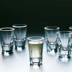 Grand Cru shot glass 6-pack, clear 6-pack