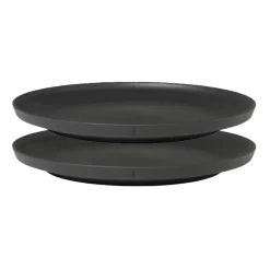 Grand Cru Take melamine plate Ø26 cm 2-pack, grey
