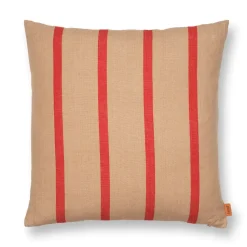 Grand cushion 50x50 cm, Camel-red