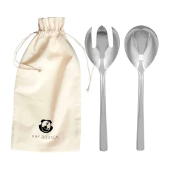 Grand Prix salad cutlery 18.5 cm 2 pieces, Polished steel
