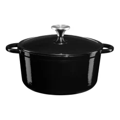 Gretl casserole dish emalj 4 L, Black
