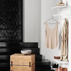 Grid hat shelf, Black