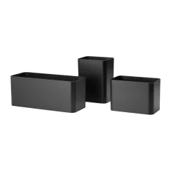 Grid organizer 3 pieces, Black