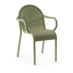 Groove armchair, Moss