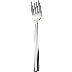 Groovy fork, stainless steel
