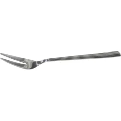 Groovy knife fork, stainless steel