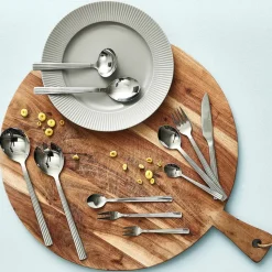 Groovy salad set 2 pieces, stainless steel