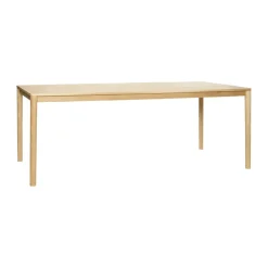 Ground dining table 200x100 cm, Oak