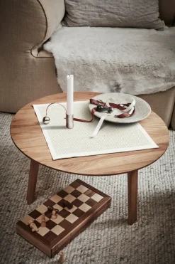 Gåsöga napkin unbleached, 35x35 cm