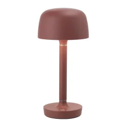 Halo portable table lamp 25,5 cm, Burgundy