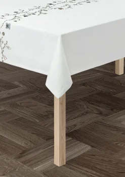 Hammershøi Christmas tablecloth 150x370 cm, White