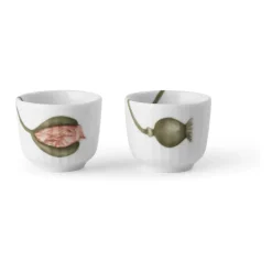 Hammershøi Poppy egg cup 2-pack, White-decor