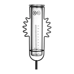 Hattifattener rain gauge, Black
