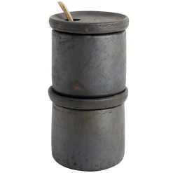Hazel salt- and pepper set, Brown