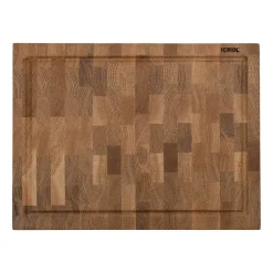 Heirol cutting board oak with groove, 30x40 cm