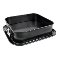 Heirol square springform extra wide base, 24x24 cm