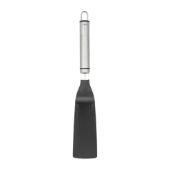 Heirol Steely nylon spatula, Black-stainless steel
