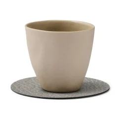 Hippo coaster circle, anthracite grey
