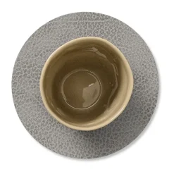 Hippo coaster circle, anthracite grey