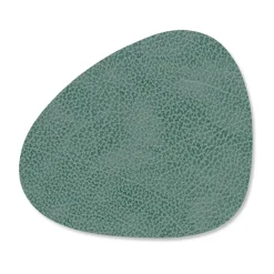 Hippo coaster curve, pastel green