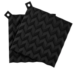 HOLD-ON oven mitt 2-pack, Black