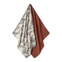 Honeysuckle Muslin small blanket 2 pieces, 60x60 cm