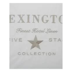Hotel Embroidery pillowcase 50x60 cm, White-light beige