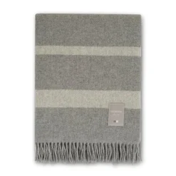 Hotel Wool wool throw 130x170 cm, grey-white
