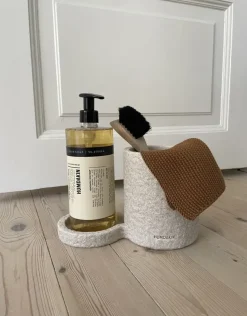 Humdakin Sandstone sink organiser, Natural