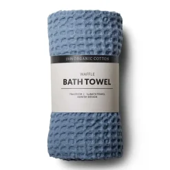Humdakin Waffle bath towel 70x135 cm, Ocean