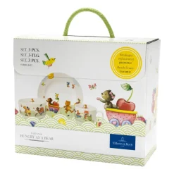 Hungry as a Bear children's dinnerware, 3 pieces