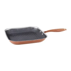 Hâws Santo hybrid coating grill pan 28 cm, Rose Gold