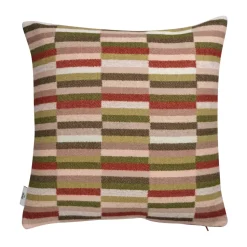 Ida cushion 50x50 cm, Olive burgundy