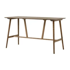 In Between SK28 Bar Table 190x80x105 cm, Smoked lacquered oak