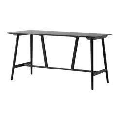 In Between SK26 Counter Table 190x80x95 cm, Black laquered oak