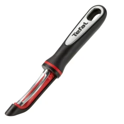 Ingenio potato peeler 20 cm, Black-red