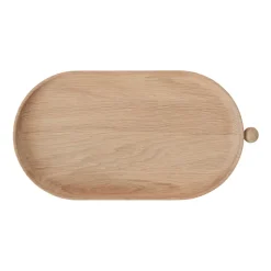 Inka wooden tray 18x34 cm, Nature