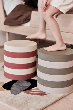 Iro stackable stool, Vanilla-nutmeg