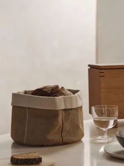 Ito Kitchen Basket bread bin Ø23 cm, Natural-straw